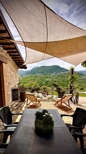 Il cottage degli ulivi in Scandriglia