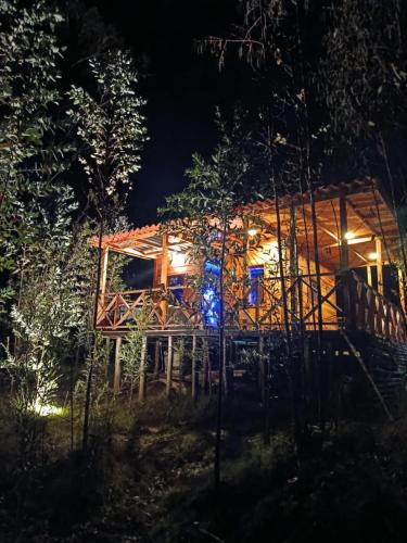 Chalet Magico en el Bosque