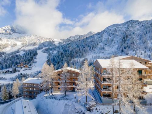 Фасада на хотела, Zirbennest Sonnenalpe Nassfeld Top A03 in Хермагор
