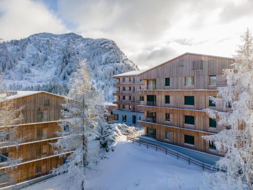 Фасада на хотела, Zirbennest Sonnenalpe Nassfeld Top A03 in Хермагор