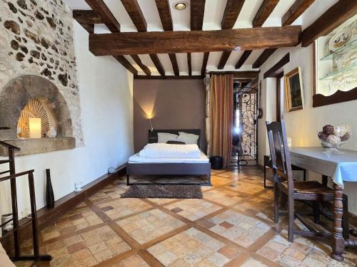 Auberge medievale a Houdan avec jardin clos, animaux acceptes, WiFi et parking securise - FR-1-527-7 in Удан