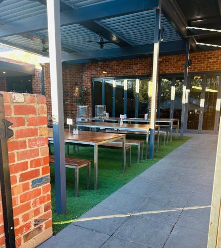 A szálláshely kívülről, Echuca Hotel in Echuca