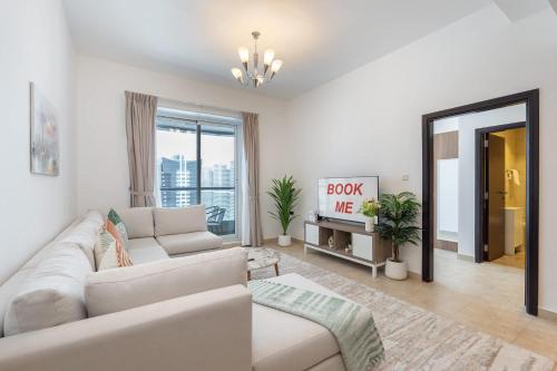 Free housekeeping visits during your stay - StayShort - Comfy 1-Bedroom Apartment Perfect for 4 in JLT, Dubái