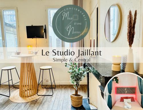 Studio Jaillant - Proche Gare & Plein centre - Location saisonnière - Troyes