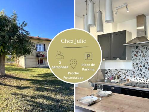Chez Julie -Jardin&parking- Futuroscope - Chasseneuil-du-Poitou