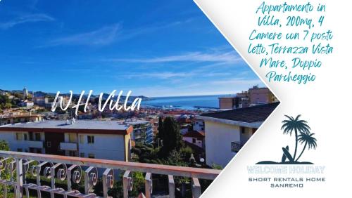 WH - VILLA - Vista Mare - Doppio Parcheggio Privato - Wifi