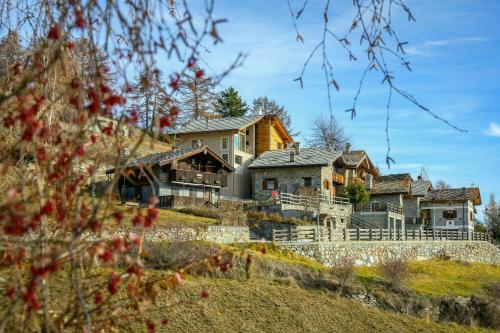Viesnīcas āriene, Historic Chalet At 1600M With Mountains Views in Verrayes