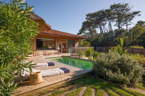 Villa premium 10 pers Piscine chauffée Cœur CapFerret