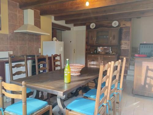 virtuve, gite de l 'ormont in Ban-de-Sapt