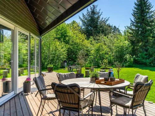 Balcony/terrace, Holiday Home Melina - 900m to the fjord by Interhome in Ertebolle