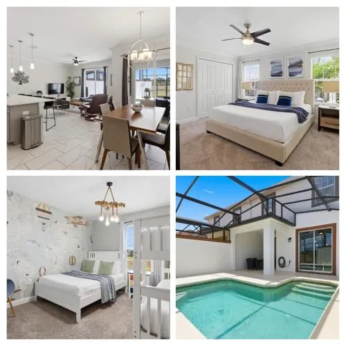 New Oasis Retreat Escape - Private Pool - Walk to Clubhouse - Sleeps 10 photo 2