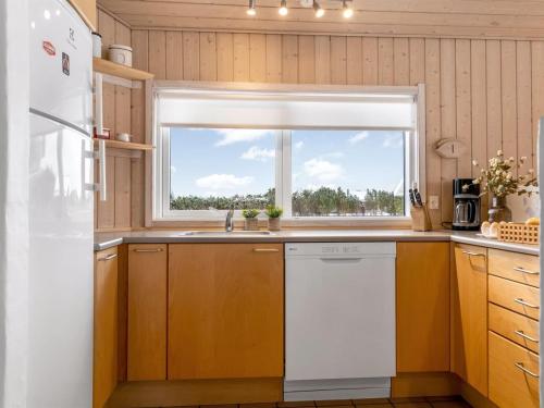 Kitchen, Holiday Home Galin - 210m to the fjord by Interhome in Egense