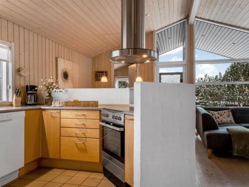 Kitchen, Holiday Home Galin - 210m to the fjord by Interhome in Egense