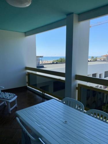 Beachside apartment with terrace