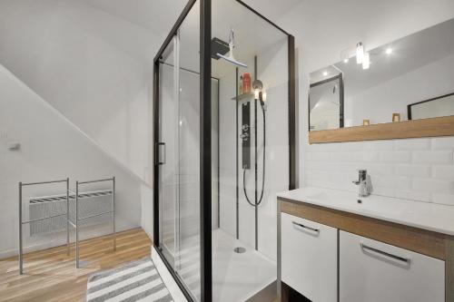 Vannas istaba, Le Gîte du Héron - Bel appartement de 100 m² (Le Gite du Heron - Bel appartement de 100 m²) in Ecurie (Nord-Pas-de-Calais)