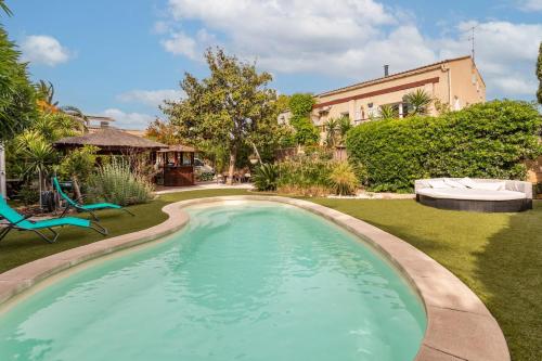 Villa Évasion & Bien-Être Villa avec piscine jacuzzi & sauna