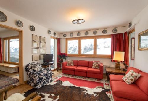 Contempora - Appartamento con Vista Lago e Montagna St Moritz Munt Sulaj