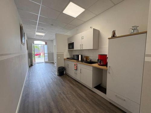virtuve, HörneNest Balje - Ferienwohnung zwischen Elbe & Oste (HorneNest Balje - Ferienwohnung zwischen Elbe & Oste) in Balje