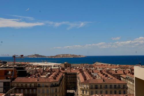 Vue mer proche du panier - Location saisonnière - Marseille