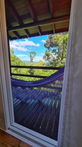 Cabana Cristal Amarte perto Templo Budista com vista in Tres Koroas