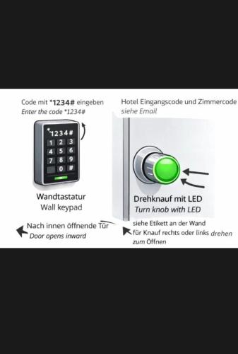 Aparthotel Emilia 24h Check-in, Free Parking and WiFi in Bargteheide, Deutschland