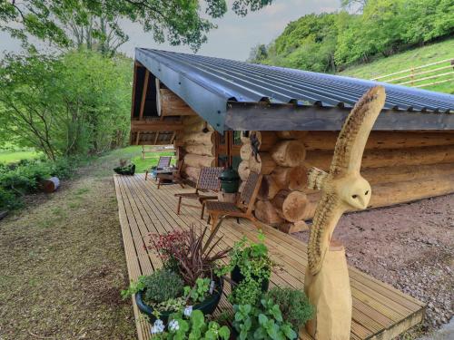 Hotelli välisilme, Owl Valley Cabin in Llansantffraid