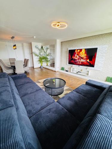 Appart meublé 92m2 + 2 terrasses, Bruksela