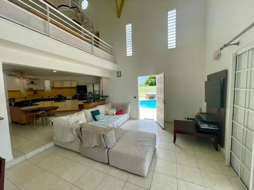 ทัศนียภาพ, Nouveau ! Jolie villa tropicale tout confort - piscine et spa in ซานต์ โรเซ