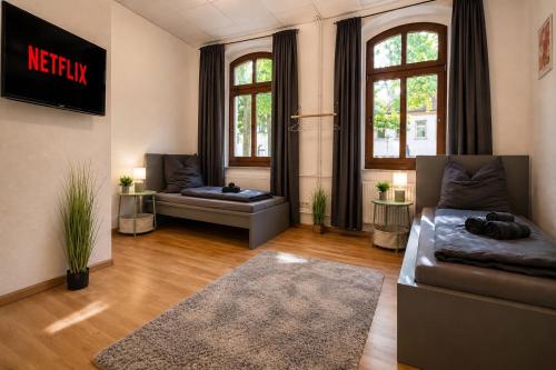 YourFavoriteBed Monteurunterkunft Zwickau Zentrum - WLAN, Waschmaschine Zentral