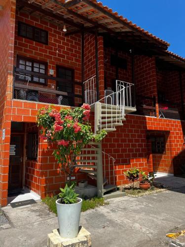Entrance, Duplex com Churrasq e Piscina a 200m da Praia em Ubatuba B27C24 in Praia do Sape