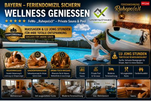 FeWo Ruhepo(o)l inkl. Sauna in Grossmehring
