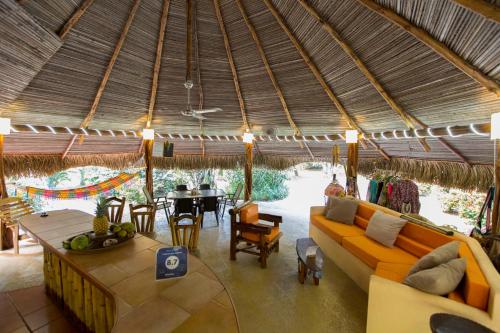 Előcsarnok, Cabanas Los Colibris Hotel Ecolodge in Copecito