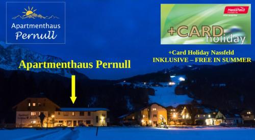 Apartmenthaus Pernull in Tröpolach, Österreich