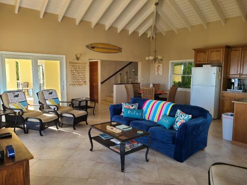 virtuvė, Tropical Palm Villa in Smith Bay