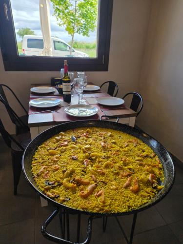 Eten en drinken, ALBERGUE LA VESPA Hostel & Bar in Torres Del Rio