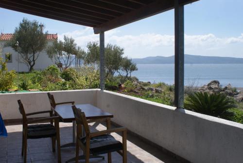 Balkons/terase, ''Koukmos beach'' Greenspace Living - Private sandy beach in Parakila