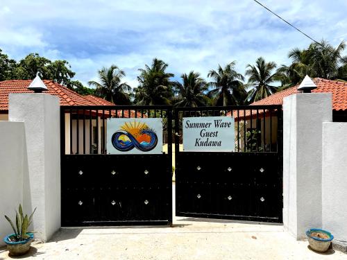 Entrance, Summer wave kudawa and Kite surfing school in Kalpitiya