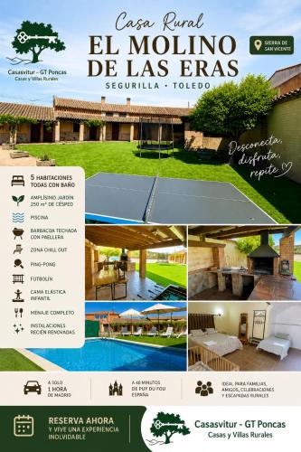 Casa Rural El Molino de las Eras-Segurilla-Toledo gîte à louer Segurilla