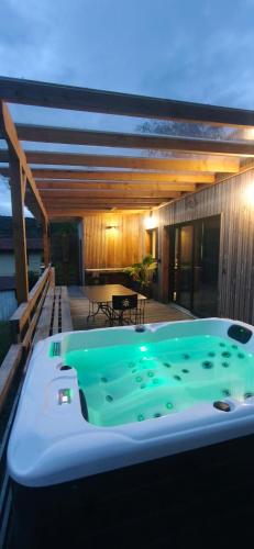 House with spa and sauna close to hiking trails in Le Mas-d'Azil (Midi-Pyrenees)