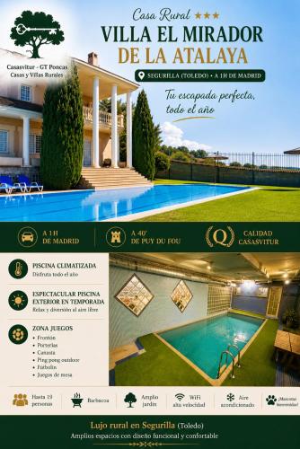 Villa Mirador de la Atalaya-Casa Rural in Segurilla