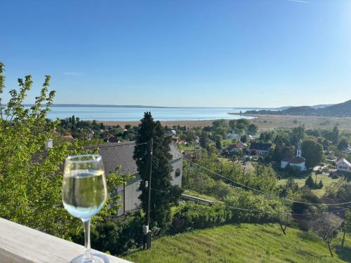 Balkons/terase, Villa Izabella in Badacsonytördemic