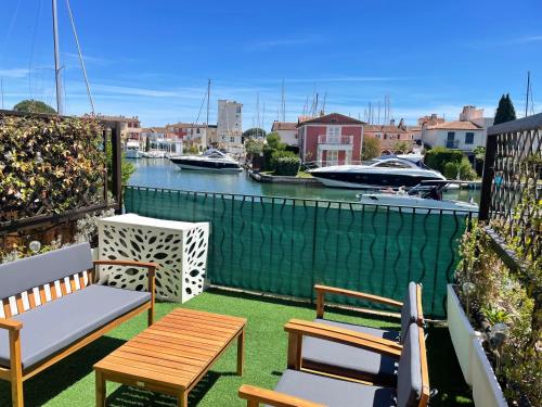 Belle vue - appartement avec garage, rue de l'amarrage - Port Grimaud, Grimaud