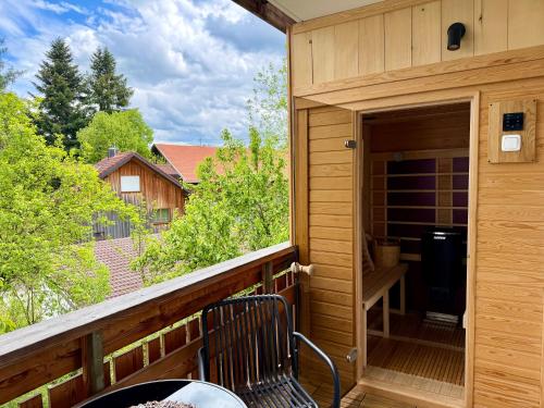Skats, Ferienwohnung Griaß di Allgäu - Sauna - Balkon (Ferienwohnung Griaß di Allgau - Sauna - Balkon) in Gorisried