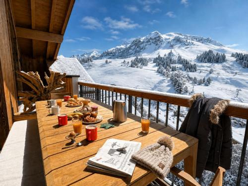 La Terrasse du Chinaillon 9p vue pistes plein sud