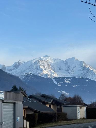 Kilátás, Nid face au MontBlanc - Charme & Confort in Sallanches