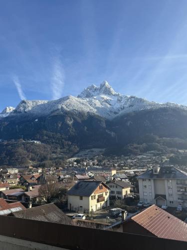Kilátás, Nid face au MontBlanc - Charme & Confort in Sallanches