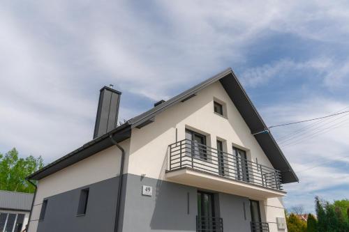 Pohled zvenku, Słoneczna 49 (Sloneczna 49) in Przyjmo