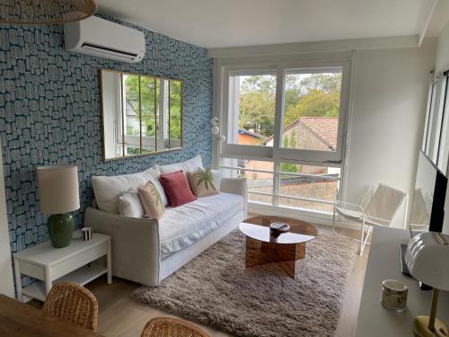 Appartement climatisé avec parking centre ville Hossegor