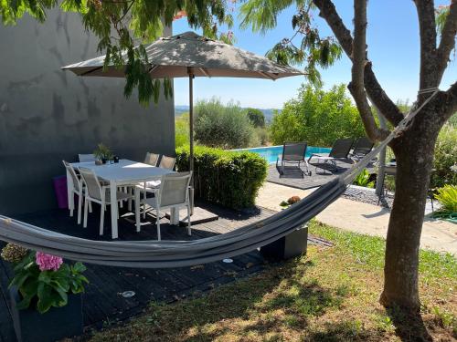 Private Villa with pool and magnificent view in Batalha