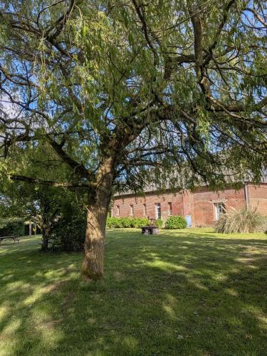 Maison de charme à Berville avec jardin non clôturé gîte à louer Le Bois Tillant